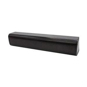 Générique Exertis Connect Soundbar, USB, 2x 3 Watt, schwarz (6 W, 2.0 Kanaal), Soundbar, Zwart