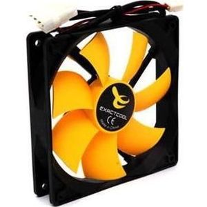 Exactgame ExactCool 120 (6,8dbA) (120 mm), PC ventilator, Geel