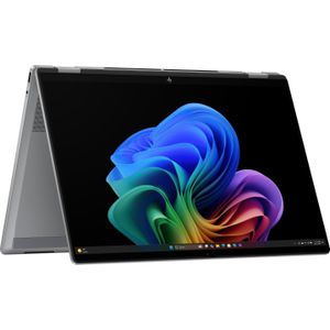 HP - OmniBook X Flip 16-ar0077ng - Notebook - Zilver - 16 inch - 512 GB - 16 GB - AMD Ryzen AI 7 350