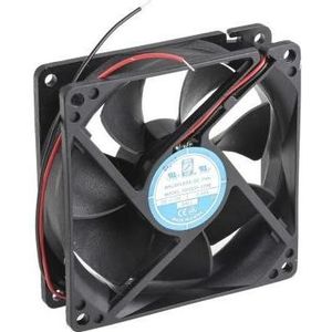 RS PRO Ventilator 92x92x25mm 12VDC 3W 88,4m³/h (92.50 mm, 2 x), PC ventilator