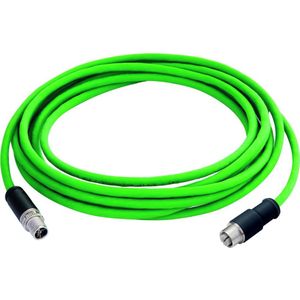 Telegärtner STX M12x1-M12x1 VL X-cod. Cat.6A (S/FTP, CAT6a, 5 m), Netwerkkabel