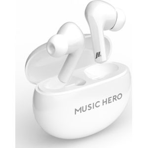 SBS Tws X-Beat (3 h, Draadloze), Koptelefoon, Wit