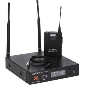 Audix AP41L10A - wireless mic system, diversity receiver, bodypack transmitter, ADX10 lavalier mic, Microfoon