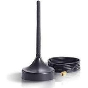 Moxa ANT-LTE-ASM-02 - GPRSEDGEUMTSHSPALTE, 2 dBi, omnidirectionele rubberen plooiantenne, Netwerkantenne