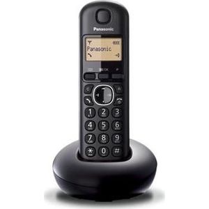 Panasonic Digital Cordless Phone KX-TGB210 Black - 5025232764174, Telefoon, Zwart