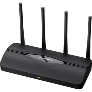 Router - Dual Band - WLAN 7 - 2,5 Gbps WAN/LAN - 4 Omnidirectionele Antennes