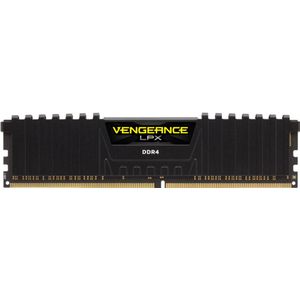 Corsair Vengeance LPX CMK8GX4M1E3200C16 Geheugenmodule GB DDR4 (1 x 8GB, 3200 MHz, DDR4 RAM, DIMM 288 pin), RAM, Zwart