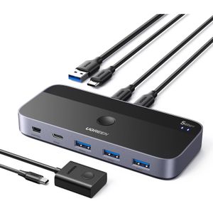 USB-Hub - 4 Poorten - 1 USB-C - 3 USB-A - 5 Gbit/s