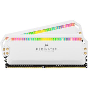 Corsair Dominator Platinum RGB (2 x 8GB, 3200 MHz, DDR4 RAM, DIMM 288 pin), RAM, Veelkleurig