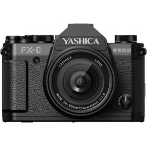 Yashica FX-D S300 Digital Film Simulation Camera with EVF (50 Mpx), Camera, Zilver