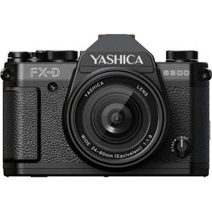 Yashica FX-D S300 Digital Film Simulation Camera with EVF (50 Mpx), Camera, Zilver