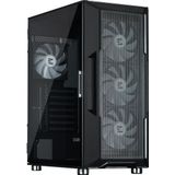 PC Behuizing - RGB-Fans - Gehard Glas - Zwart