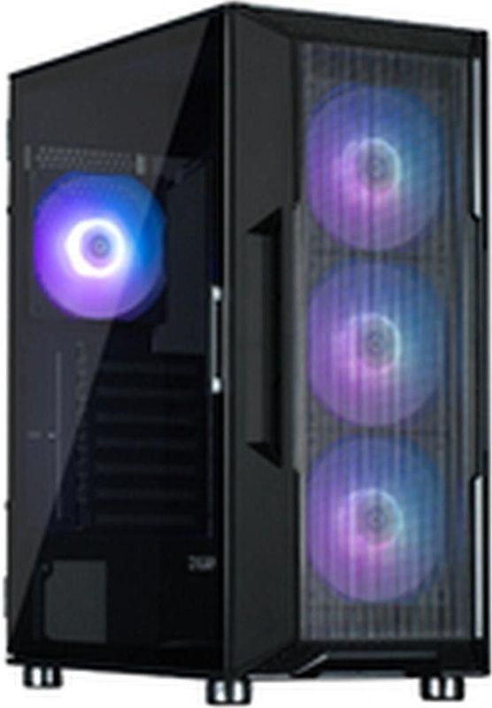 PC Behuizing - RGB-Fans - Gehard Glas - Zwart