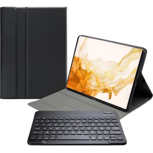 Mobilize Afneembaar Bluetooth etui (Galaxy Tab S7 11.0 (2020), Galaxy Tab S8), Tablet toetsenbord, Zwart
