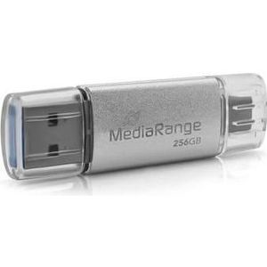 MediaRange - USB Stick - Aluminium - USB Type-C