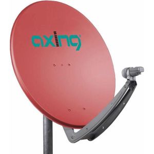 Axing SAT-antenne SAA 85-03 baksteenrood, 85 cm, Accessoires voor TV-ontvangers, Rood
