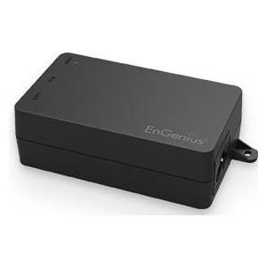 EnGenius PoE-adapter 1 poort GbE 110240VAC-in eigen 54V/0.6A-uit (pin4-5:54V/pin7-8:retour) R (Eigen 24V, 32.80 W), PoE-injector