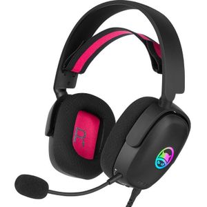 Gamiac - HS71 - Gaming Headset - Zwart - Bedraad - RGB Verlichting