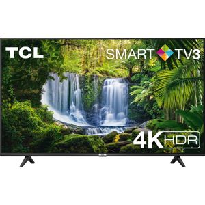 TCL 43P610 TV (43 inch) Ultra HD Smart TV Wi-Fi (43"", LCD, UHD, 2020), TV, Zwart