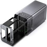 Jonsbo - N1 - Mini-ITX PC-behuizing - Zwart - Materiaal: Aluminium