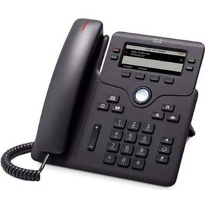 Cisco - IP Phone 6851 - VoIP-telefoon - Zwart