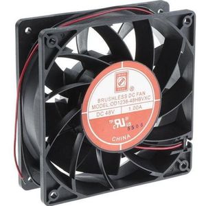 RS PRO DC axiale ventilator 120mm 384m³/h 48Vdc (120 mm), PC ventilator