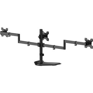 Monitorstandaard - Draaibaar - Staal - Voor 3 Monitoren