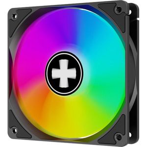 Xilence - XPF120X.ARGB - Behuizingventilator - Transparant/Zwart - 120 mm