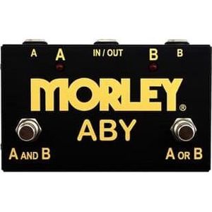 Morley ABY-G Gold Series signaalsplitter en combiner, Effectapparaat, Goud