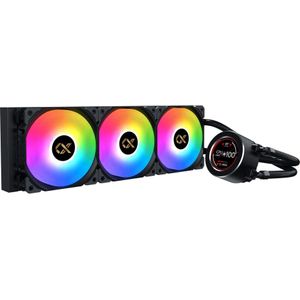 Xigmatek Kit Waterkoeling Frozr-O II RGB - 360mm (Noir), CPU waterkoelers, Zwart
