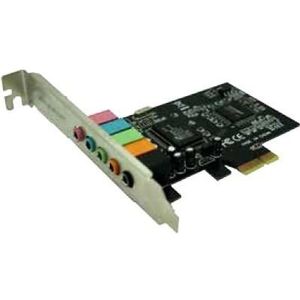 Approx appPCIE51 - 5.1 Kanalen - Ingebouwd - 32 Bit - PCI-E (Mini PCI Express), Geluidskaart