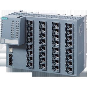 Siemens SIEM-schakelaar (32 ports), Netwerkschakelaar, Grijs
