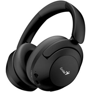 Genius - HS-810BT - Draadloze Headset - Zwart - Microfoon - BT 5.3 - Jack 3.5 mm - USB-C