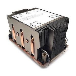 Dynatron S2 CPU-koeler 2U voor Socket 4677 passief (64 mm), Processorkoeler, Zilver