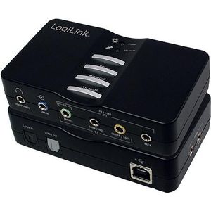 LogiLink USB Geluidsbox Dolby 7.1 (USB), Geluidskaart