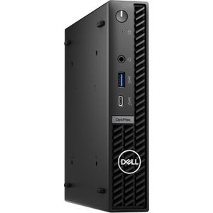 Dell Optiplex 7020 Micro (512 GB, 16 GB, Intel Core i7-14700T, UHD Graphics 770), PC, Zwart