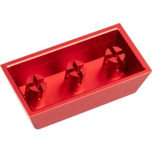 ZOMOPLUS - Retro Gamepad II - Toetskap - Rood - Aluminium