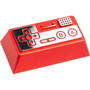 Zomoplus Aluminium toetskap Retro Gamepad II, Muis + Toetsenbord Accessoires, Zilver