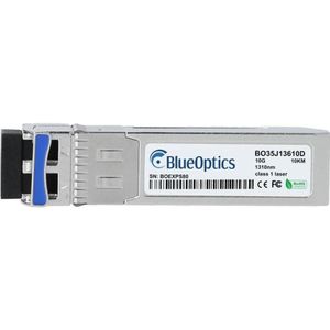 BlueOptics Compatibele Calix 100-01903 BO35J13610D SFP+ Transceiver, LC Duplex, 10GBASE-LR, Singlemode Fibre, Zendontvangers, Zilver