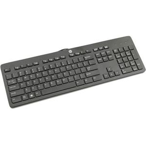 HP 803181-181 toetsenbord USB Belgisch Zwart