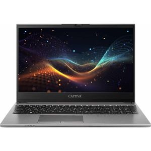 Captiva Power Starter I81-295 Core i7 Iris Xe Graphics (15.60", 500 GB, 8 GB, DE, Intel Core i5-1255U), Notebook, Zilver