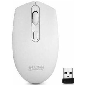 Urban Factory Souris sans fil Vrij (Blanc) (Draadloze), Muis, Wit