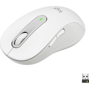 Logitech Handtekening M650 L (Draadloze), Muis, Wit