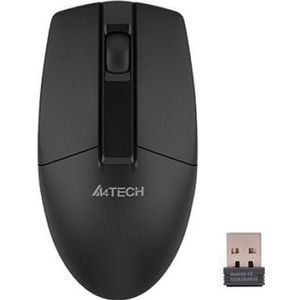 A4Tech - G3-330NS - Draadloze Muis - Zwart - Ergonomisch Ontwerp