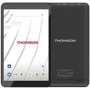 Thomson TEO8 LTE, 8-inch (1280X800) HD-scherm, Quad Qore SC9832E, 2 GB RAM, 32 GB ROM, 1xNANO SIM, 1xMicroS (8"", 32 GB, Zwart), Tablet, Zwart