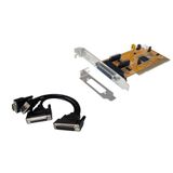 Netwerkkaart - EX-43360 - 2x Seriële RS-232 Poorten - Parallel - Low Profile