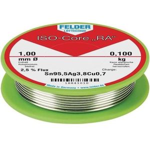 Donau - Soldeer Loodvrij - Spoel 100 g - Legering 95,5%Sn, 3,8%Ag, 0,7%Cu