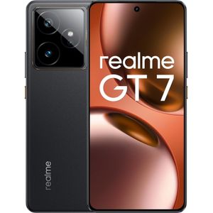 realme GT7 5G DS 12+512 ITA BLACK + WATCH S2 (512 GB, IceSense Zwart, 6.78", 5G), Smartphone, Zwart