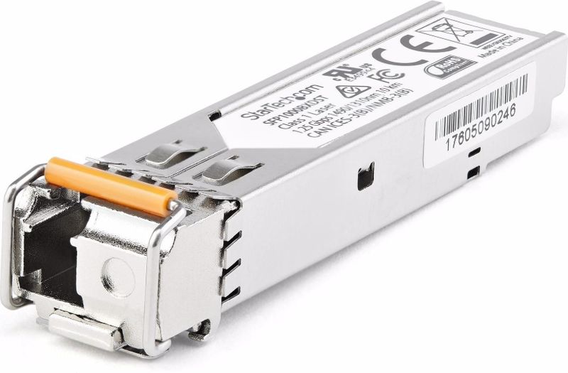 StarTech - SFP-1G-BX80-U - Zendontvanger - Zilver - 1 Gbit/s - Single Mode - 80 km