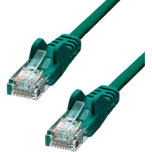 ProXtend U/UTP CAT5e PVC AWG 26 CCA Groen 30CM (U/UTP, CAT5e, 0.30 m), Netwerkkabel